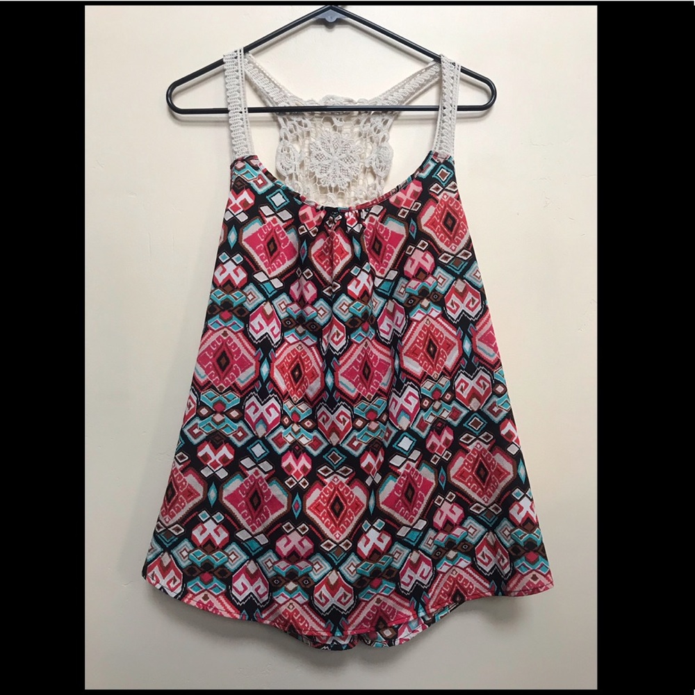 no boundaries multicolored tank